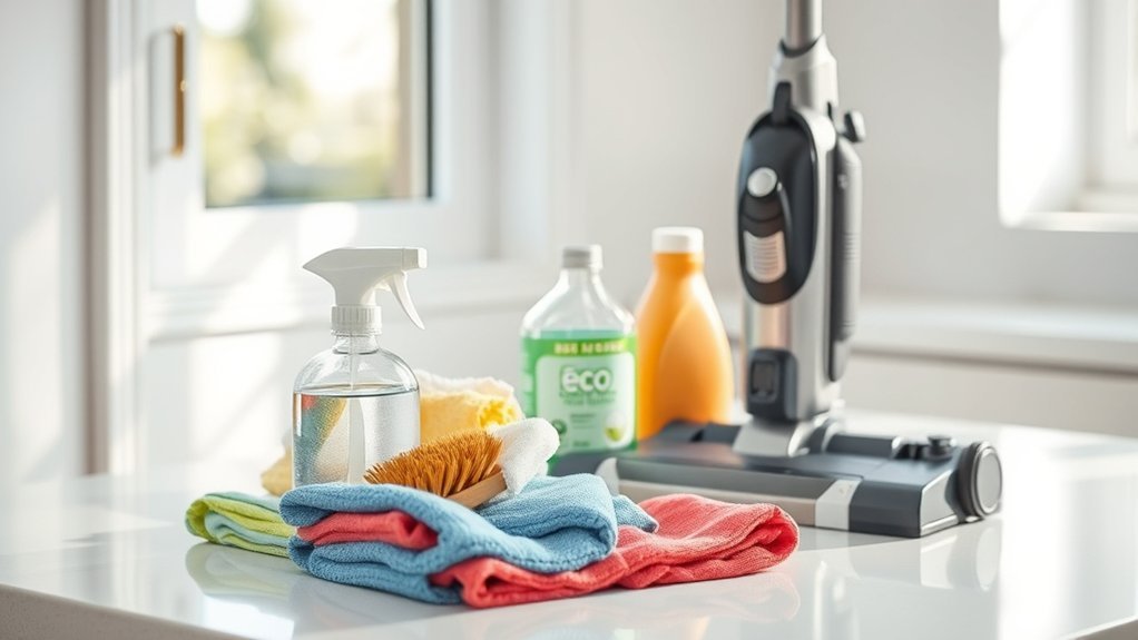 gather stroller cleaning supplies