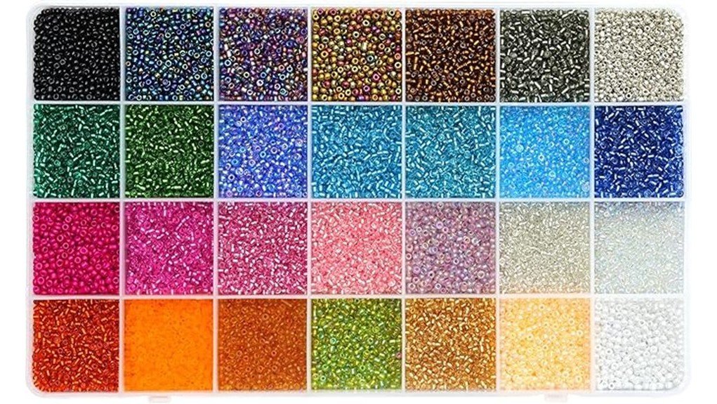 glass seed beads kit