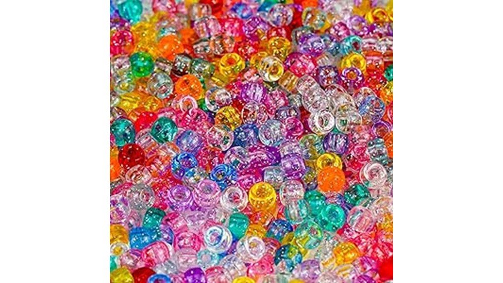 glitter pony beads review