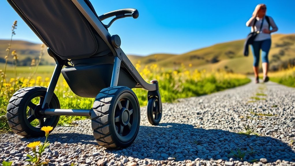 gravel stroller wheel quality