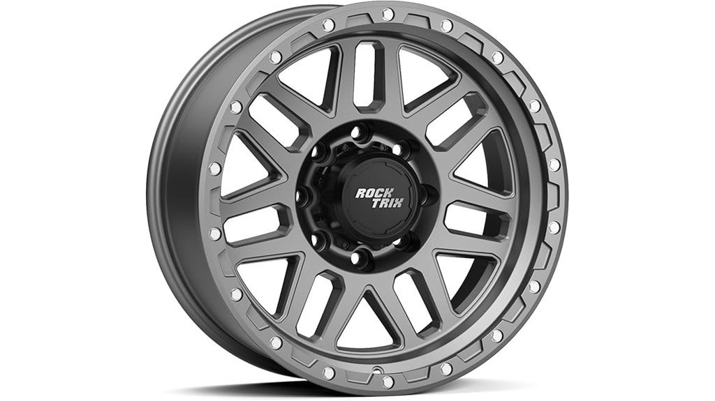 gunmetal 18 wheels f250 f350