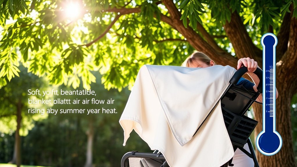 heat buildup in strollers