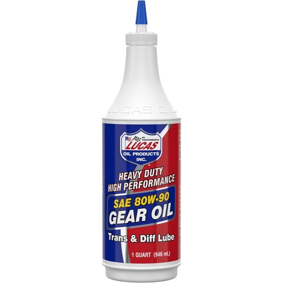 Lucas Oil 10043 SAE 80W-90 Heavy Duty Gear Oil - 1 Quart