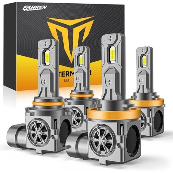 H11/H9/H8 100,000LM 6500K LED Driving Light Bulbs (4)