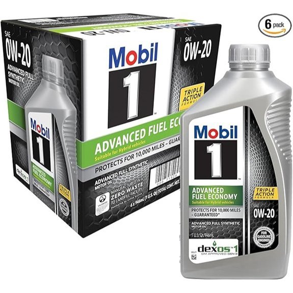 Mobil 1 Advanced Fuel Economy 0W-20 Motor Oil