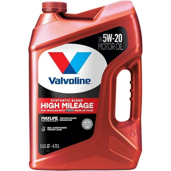 Valvoline High Mileage MaxLife SAE 5W-20 5QT