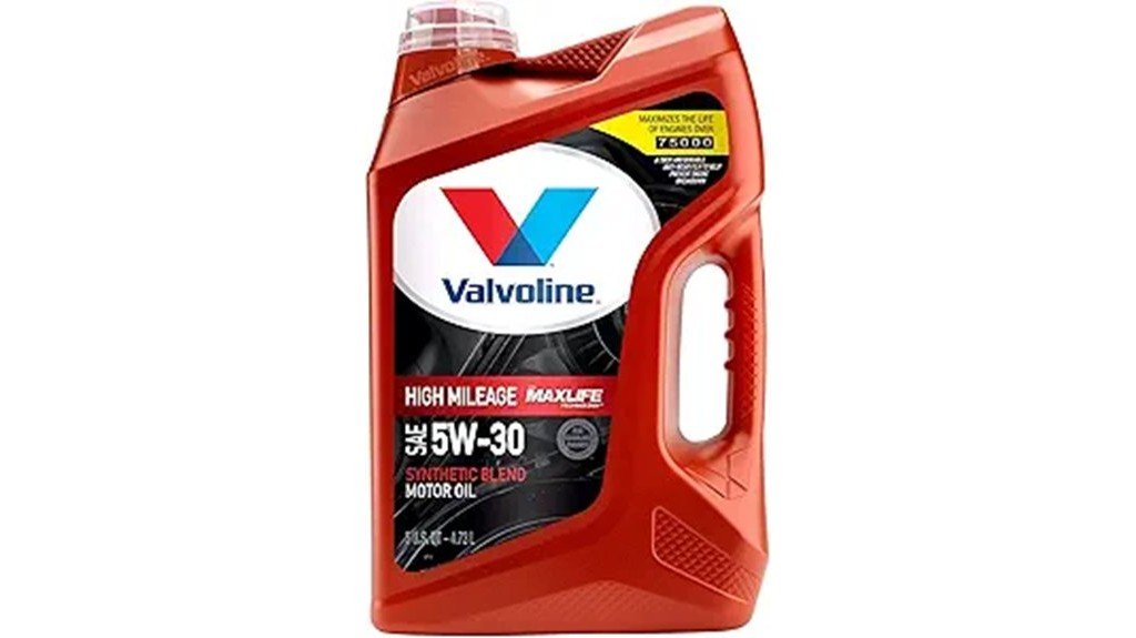 high mileage motor oil