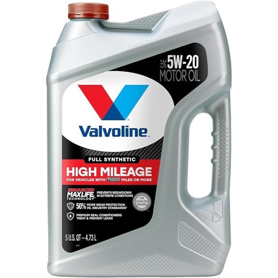Valvoline Full Synthetic High Mileage 5W-20 Motor Oil