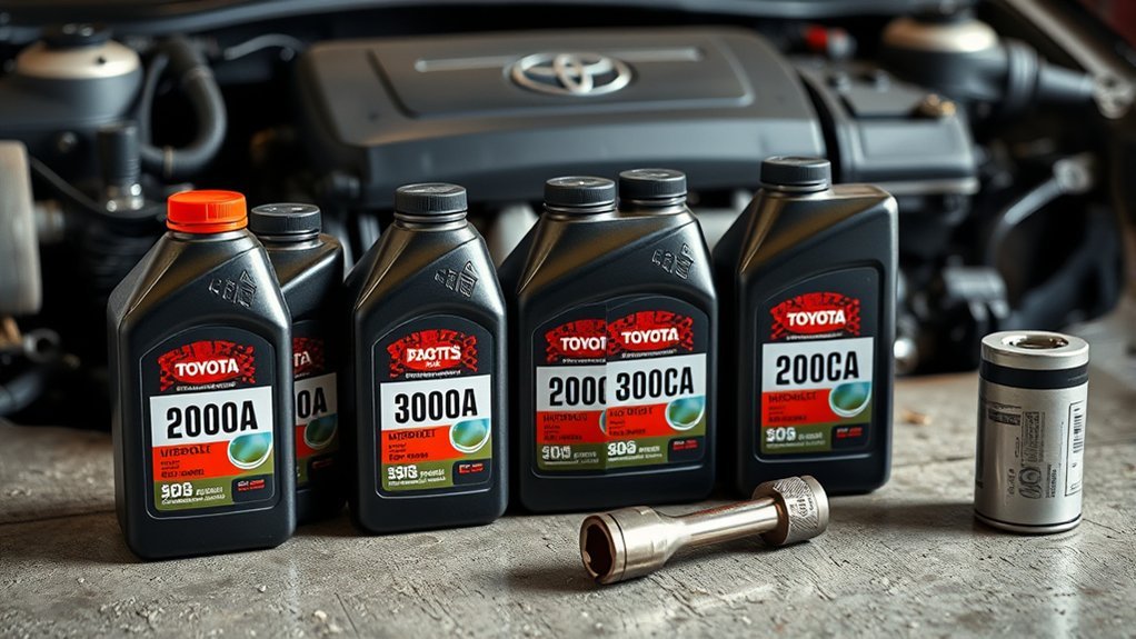 high mileage toyota motor oils