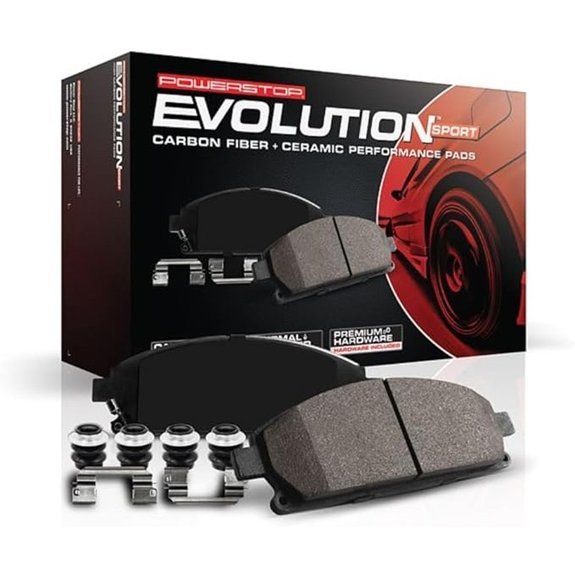 Power Stop Z23 Evolution Carbon Fiber Ceramic Brake Pads