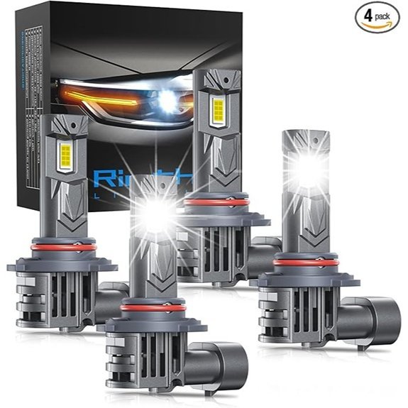 9005/9006 High-Performance Mini LED Headlight Bulb Combo