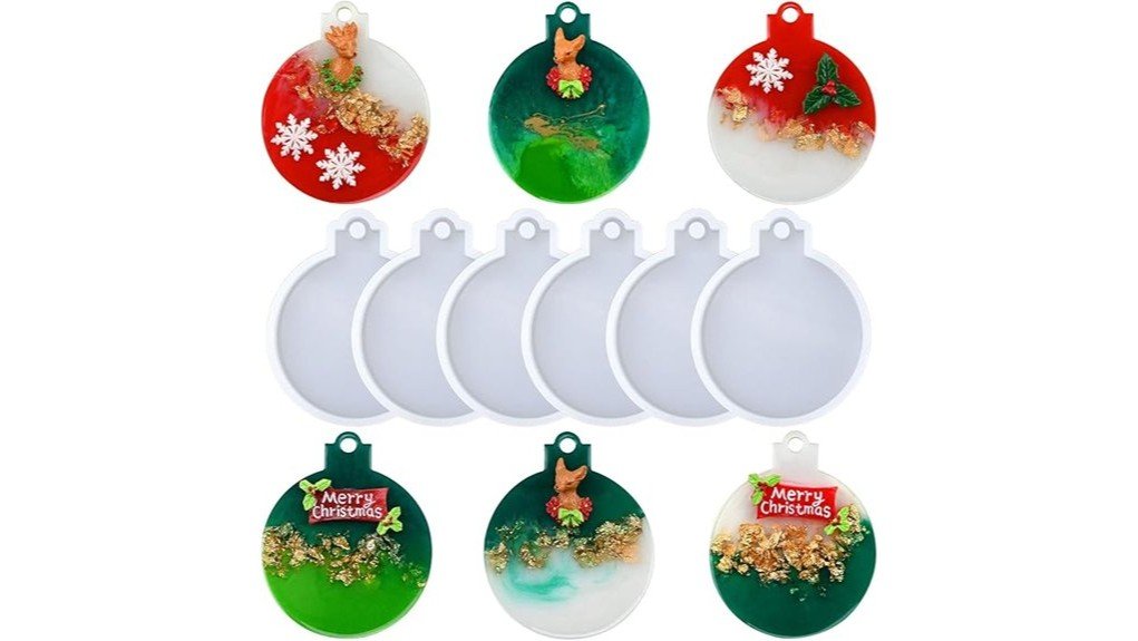 holiday crafting with molds