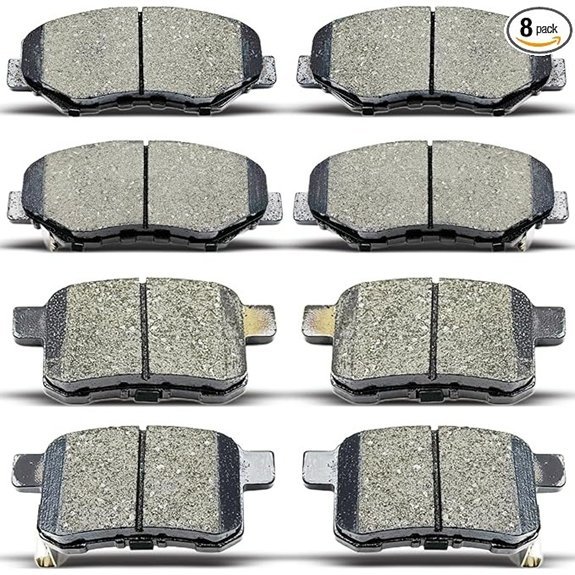Ceramic Brake Pads Set for 2008–2017 Honda Accord