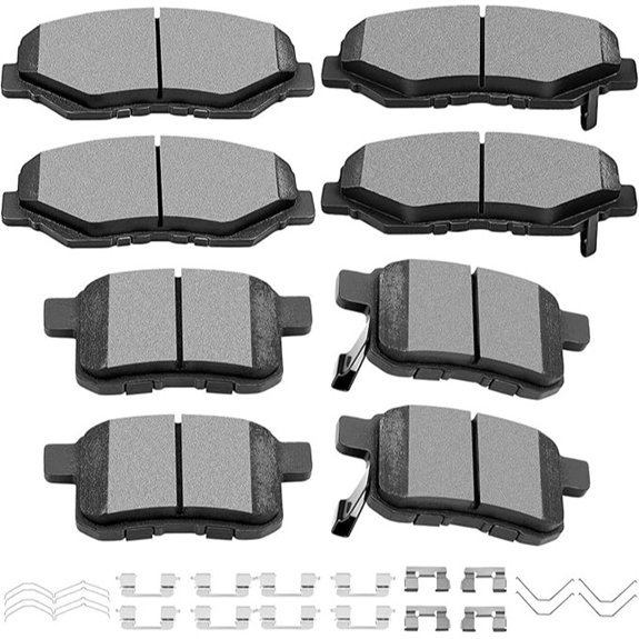 SCITOO Ceramic Brake Pad Kit for 2008–2012 Honda Accord