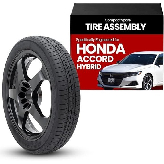 Compact Spare Wheel & Tire for 2013–2025 Honda Accord Hybrid