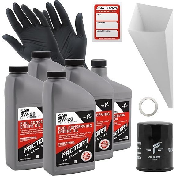 5W-20 Oil Change Kit for Honda & Acura (4.5 qt)