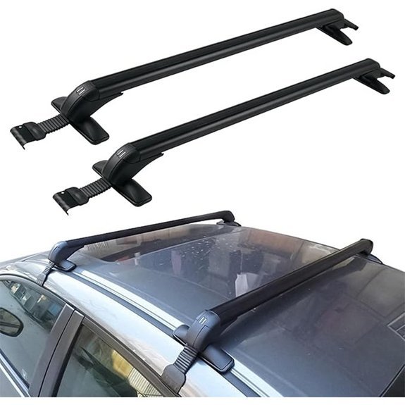 Bevinsee Roof Rack Cross Bars for Honda Civic