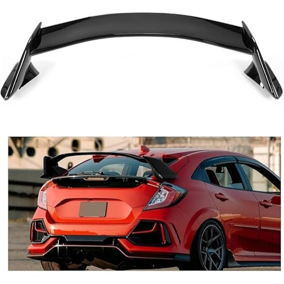 KUAFU Rear Trunk Spoiler Wing for 2016–2021 Honda Civic