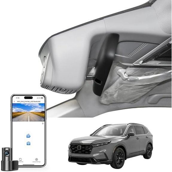 Honda CR-V Dash Cam Front 4K & Rear 1080p