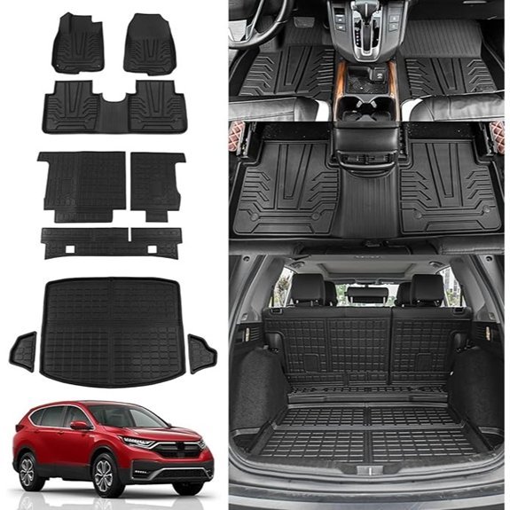 Rongtaod Floor & Cargo Mats for 2017-2022 Honda CR-V