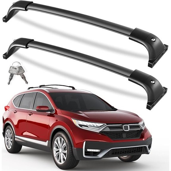 KINGGERI Aluminum Roof Rack Cross Bars for Honda CR-V