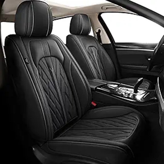 TTX LIGHTING Faux Leather Seat Covers for Honda CR-V