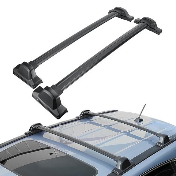 Aluminum Roof Rack Crossbars for Honda CRV (2007-2011)