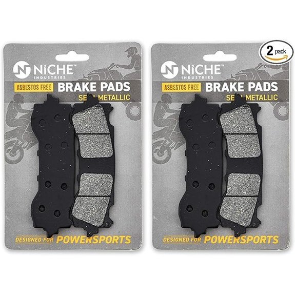 NICHE Front Semi-Metallic Brake Pads for Honda Goldwing