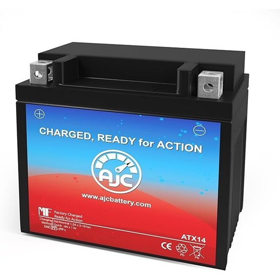 AJC Battery Compatible with Honda Pioneer 1000 ATV Battery (2016-2018)