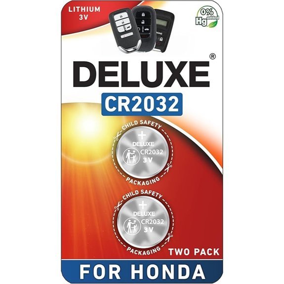 Key Fob Replacement Batteries for Honda Smart Remotes