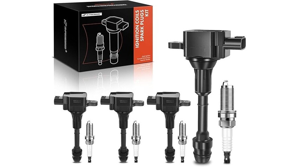 ignition coil and plugs