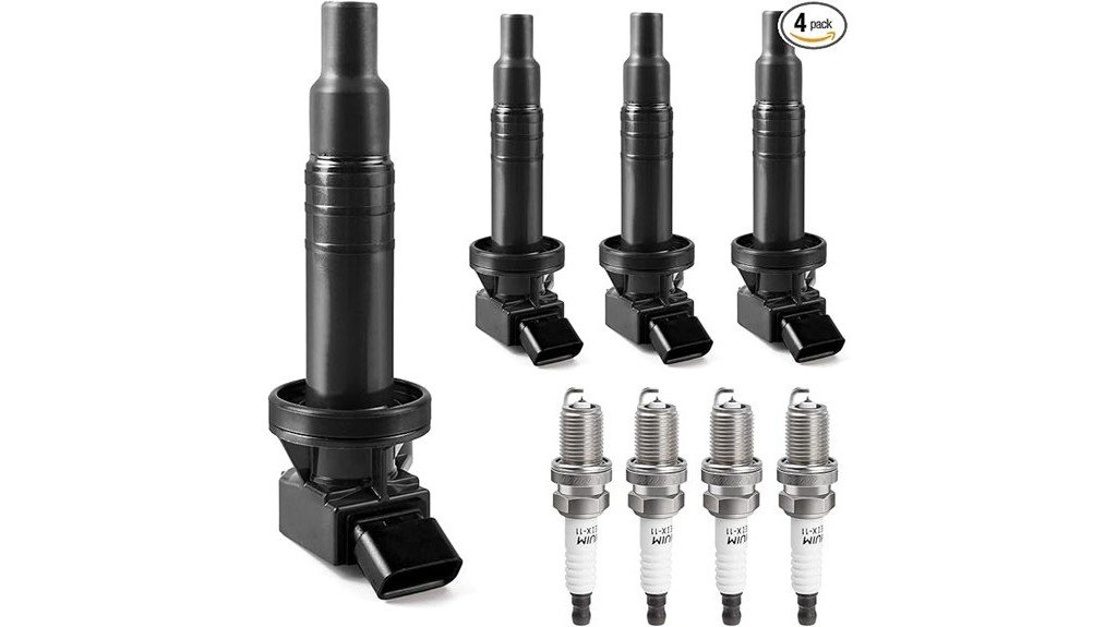 ignition coil and plugs