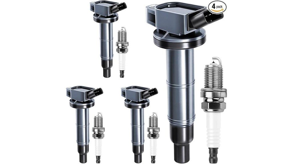 ignition coil and spark plug