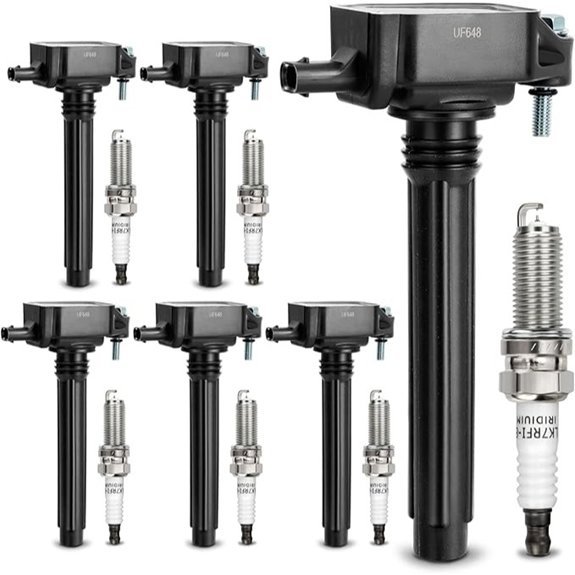UF648 Ignition Coil & Double Iridium Spark Plugs