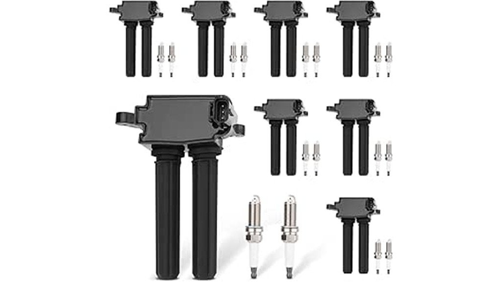 ignition coils and spark plugs