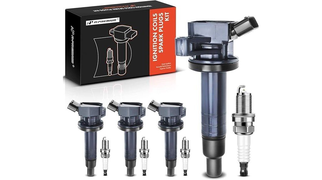 ignition coils and spark plugs