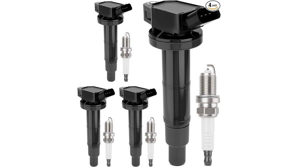 ignition coils and spark plugs