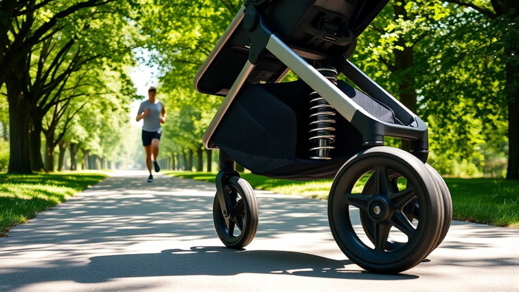 importance of stroller suspension