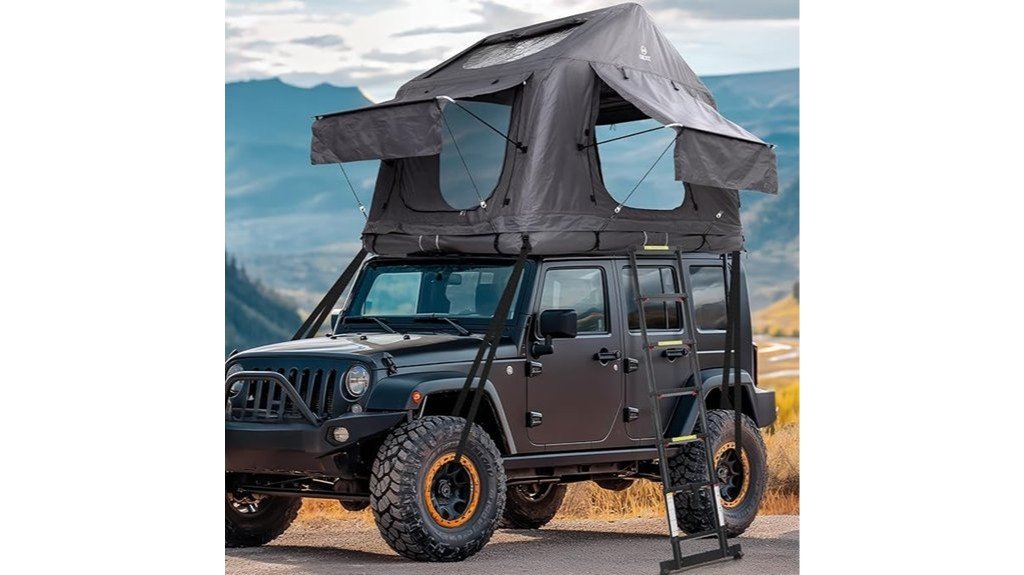 inflatable rooftop tent package