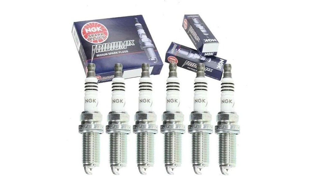 NGK Iridium IX spark plugs set for Toyota RAV4 V6