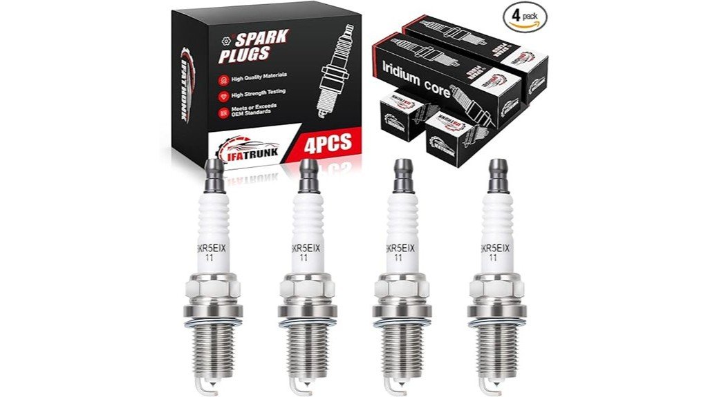 iridium spark plugs set