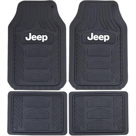 Plasticolor Jeep WeatherPro 4-Piece Floor Mat Set