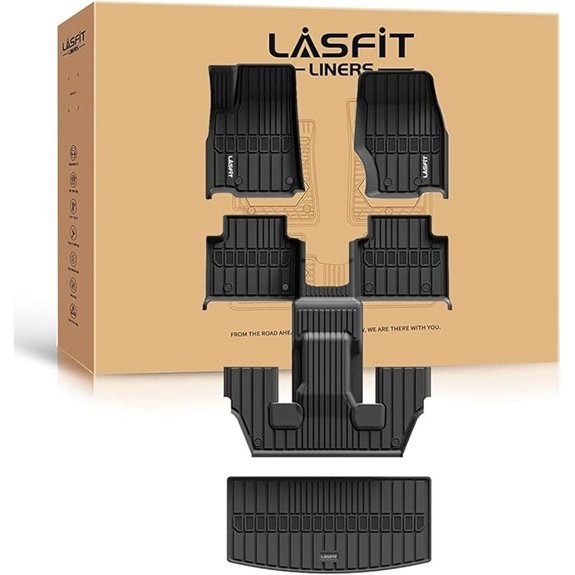LASFIT Floor Mats for Jeep Grand Cherokee L