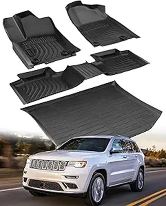 All-Weather Rubber Cargo Trunk Liner for Jeep Grand Cherokee