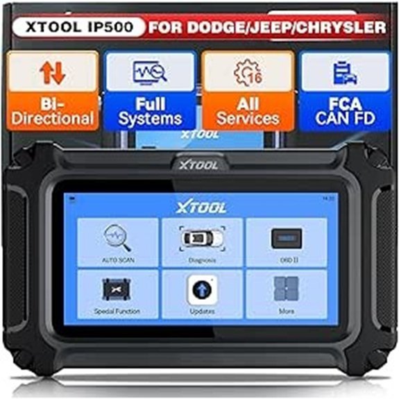 XTOOL IP500 Jeep OBD2 Bi-Directional Scanner