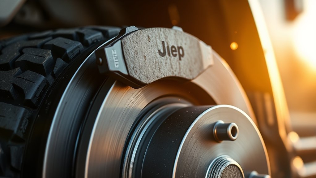 jeep wrangler jk brake pads
