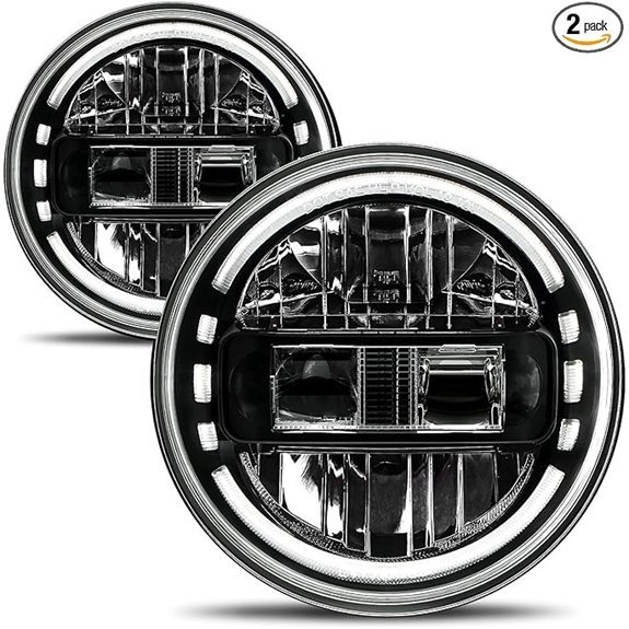 AUDEXEN 7 LED Headlights for Jeep Wrangler JK