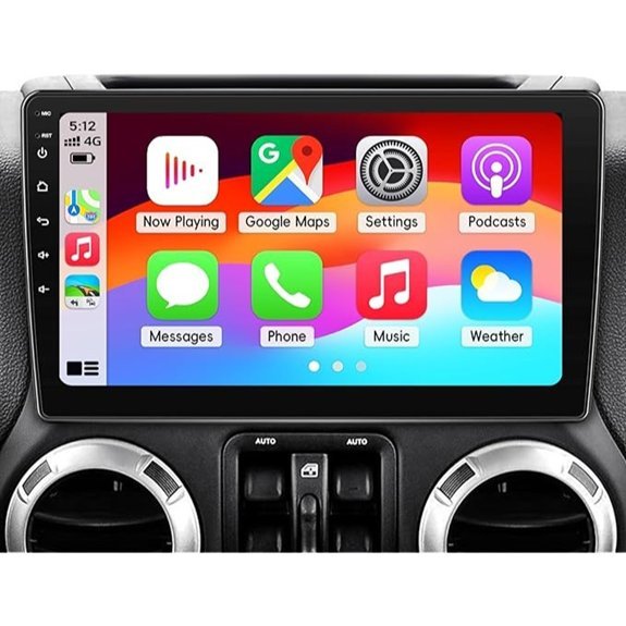 Android 13 Touchscreen Car Stereo for Jeep Wrangler JK