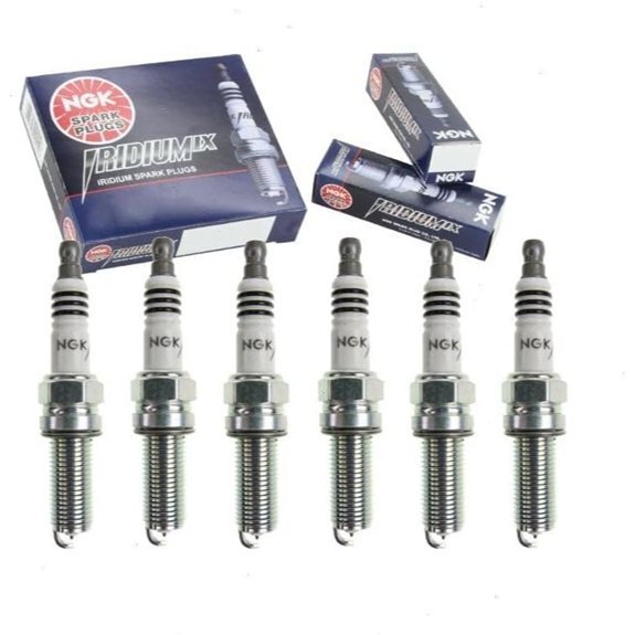 NGK Iridium IX Spark Plugs for Jeep Wrangler (6)