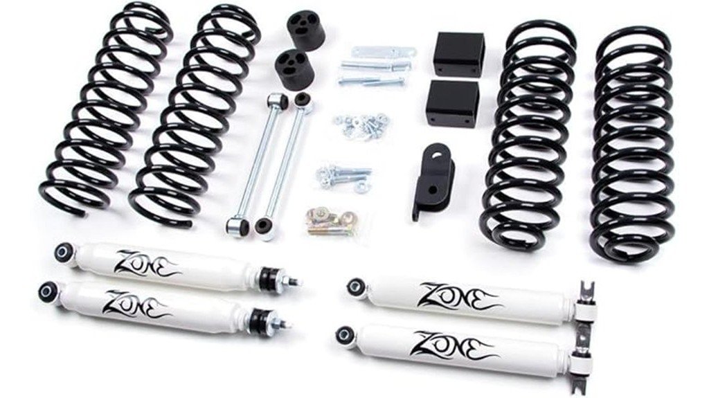 jeep wrangler suspension lift kit